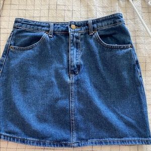 Jean skirt